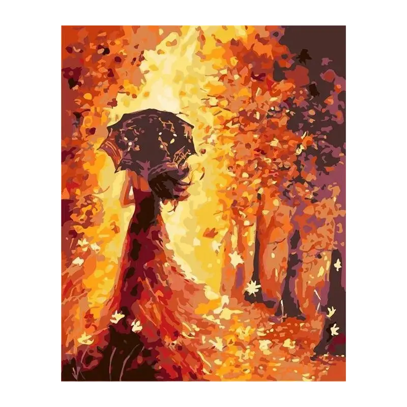 Lady and Flower Road