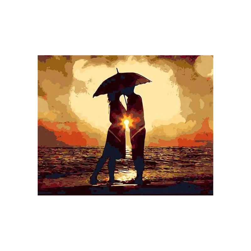 Lovely Kiss In Beach