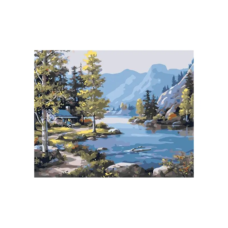 A House Beside River