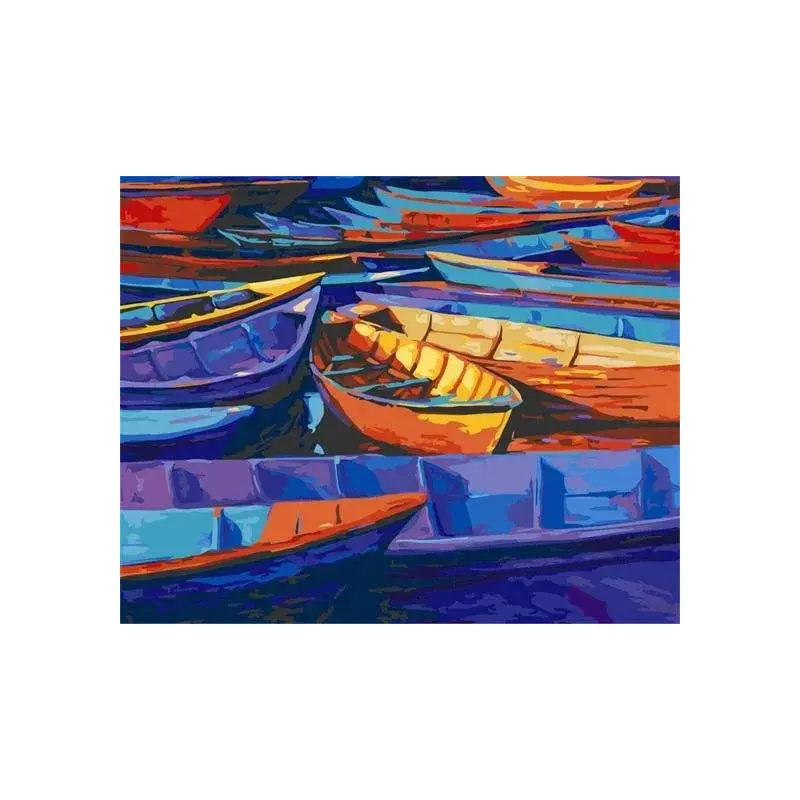Colorful Boats