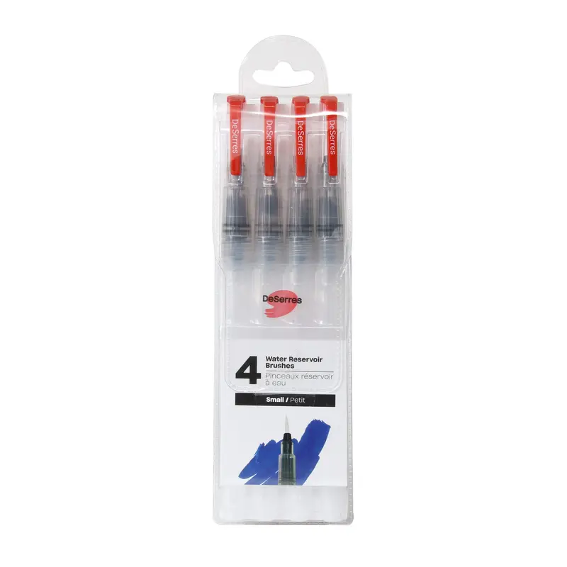 4-Pack Water Reservoir Brushes - Small