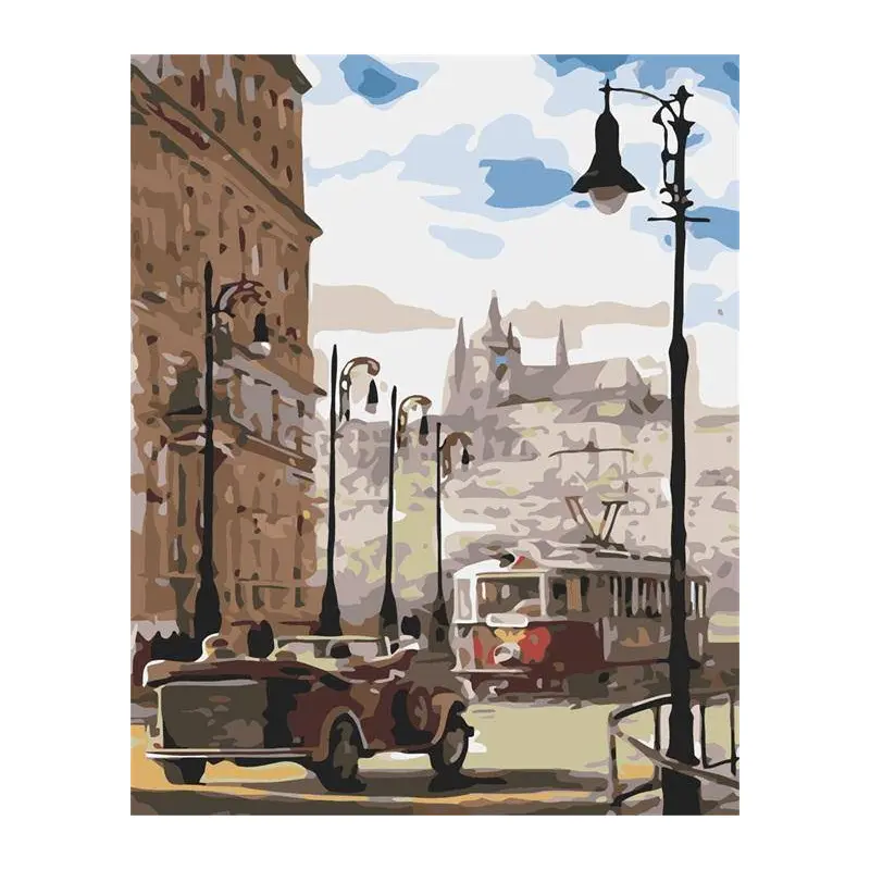 Cars Moving Through Road