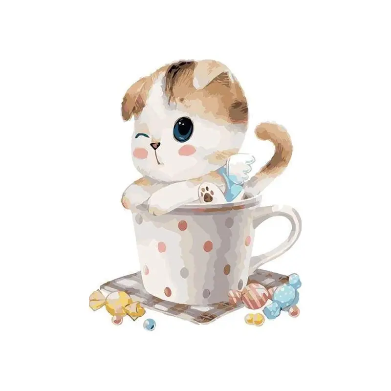 Cat Teacup