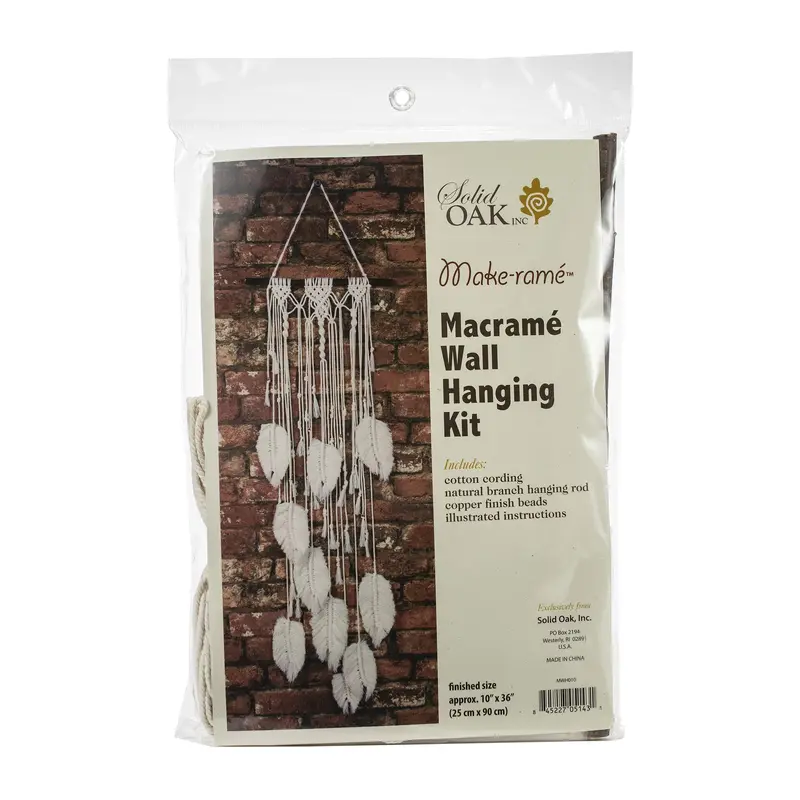 Macram Wall Hanging Kit - Feathers