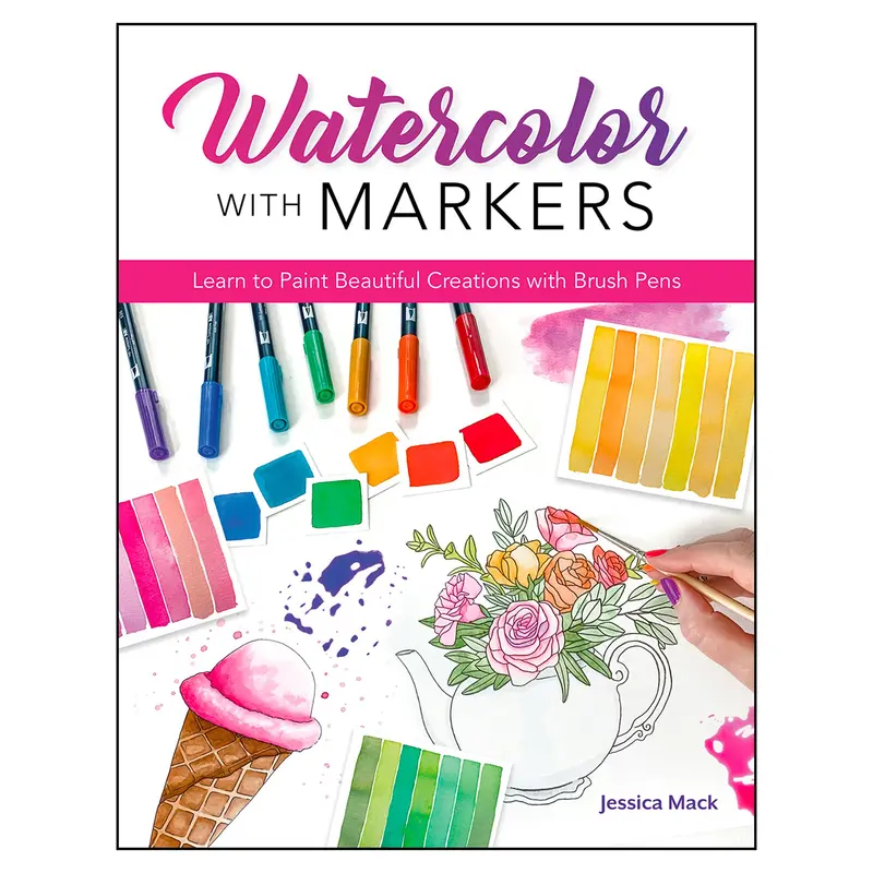 Watercolor With Markers