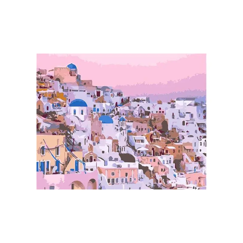 White Buildings City