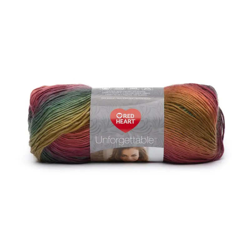 Red Heart Unforgettable Yarn - Candied