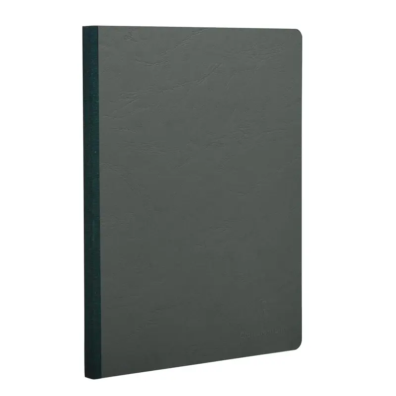 Age Bag Notebook - Ruled, Cloth-Bound, Grey, A5