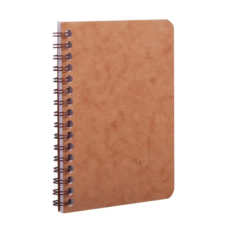 Age Bag Notebook - Ruled, Spiral-Bound, 9.5 x 14 cm