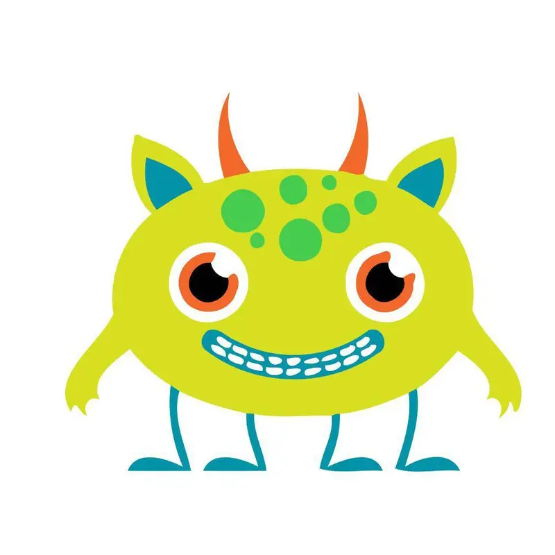 Children Painting kit Monster with 4 legs