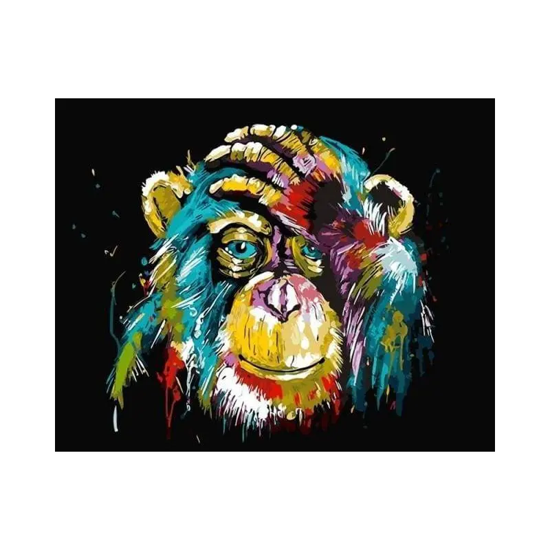 Baboon Pop Art