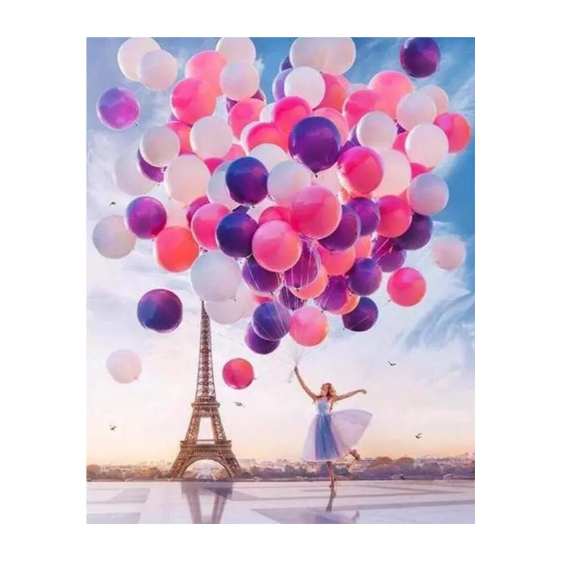Balloons Release in Paris