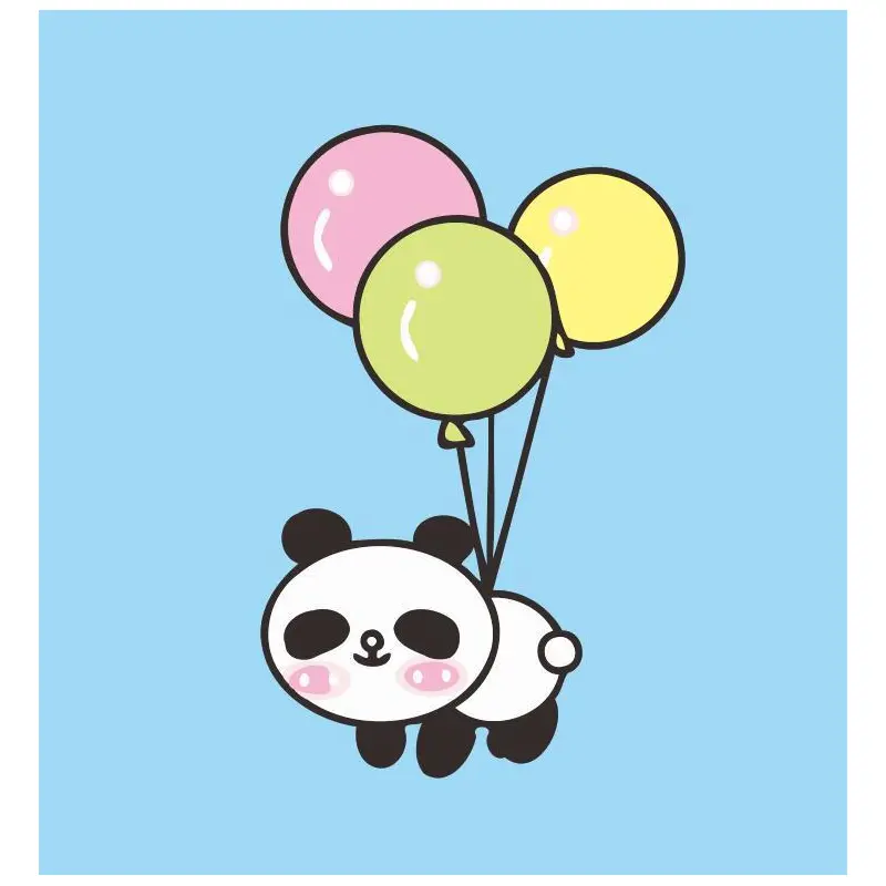 Children Painting kit Flying Panda