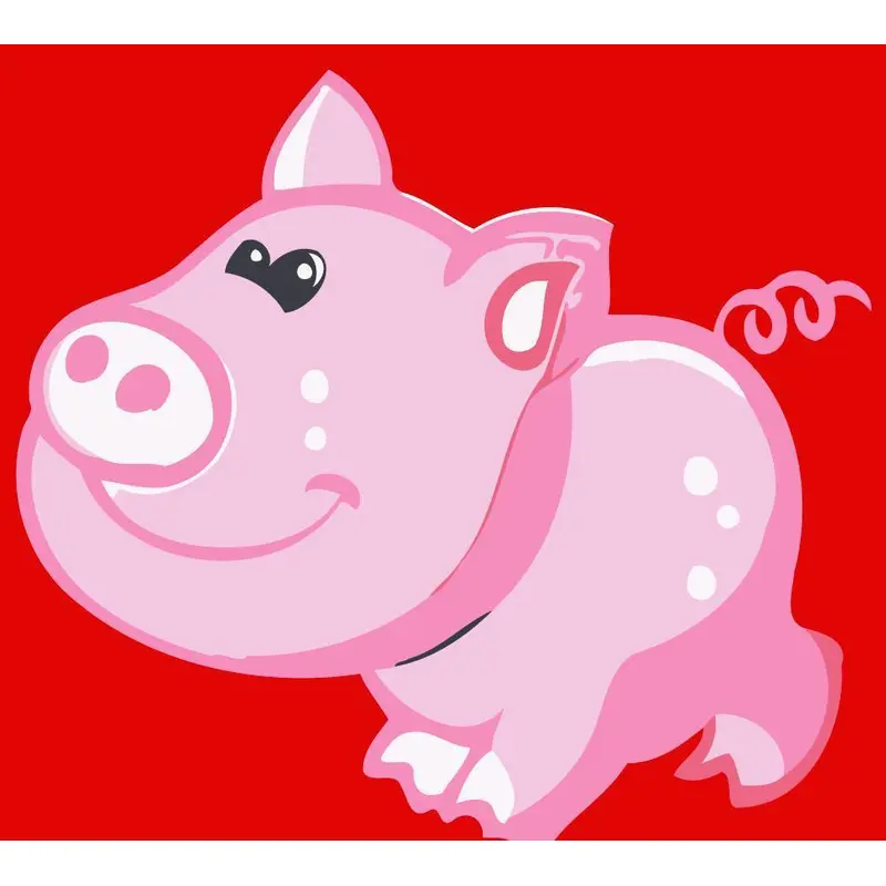 Children Painting kit Happy Pig