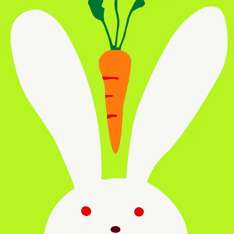 Children Painting kit Rabbit and carrot