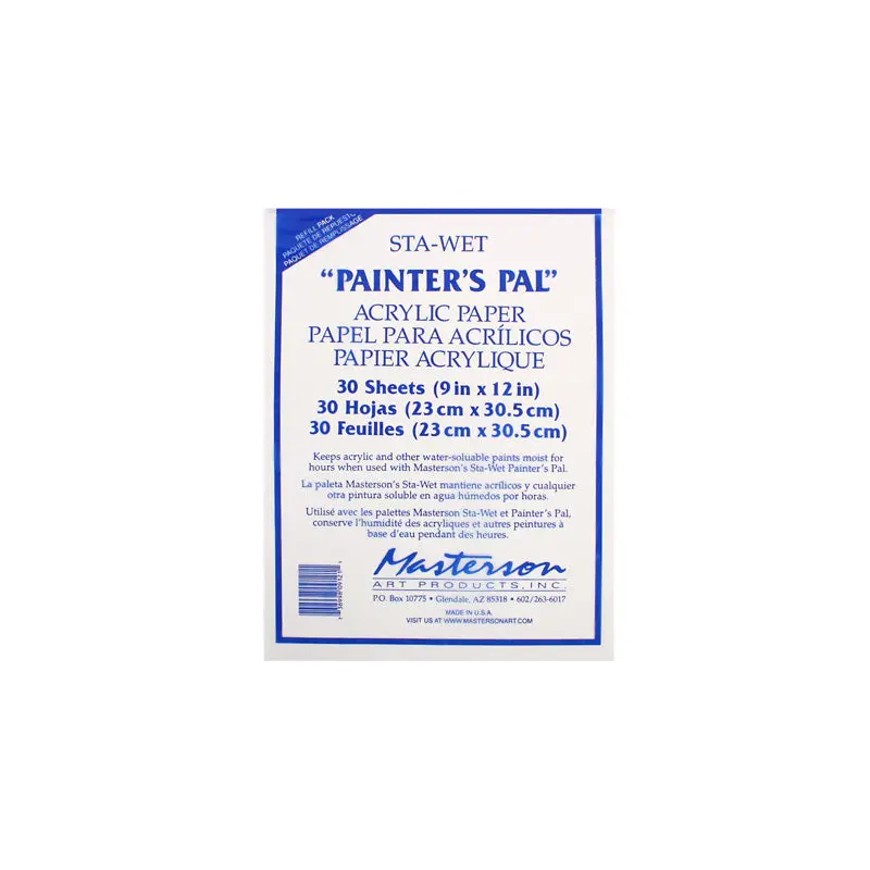 Painter's Pal Palette Paper Refill 9 X 12 inch