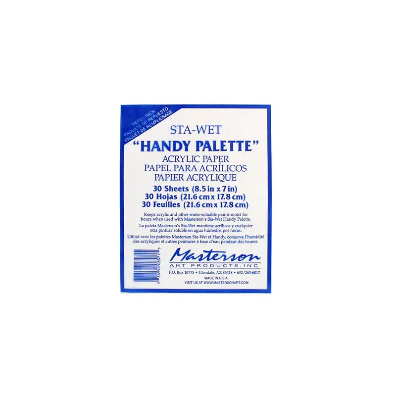 Paper refill for palet Handy