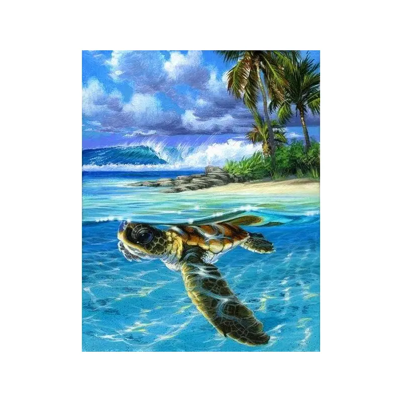 Relaxing Turtle