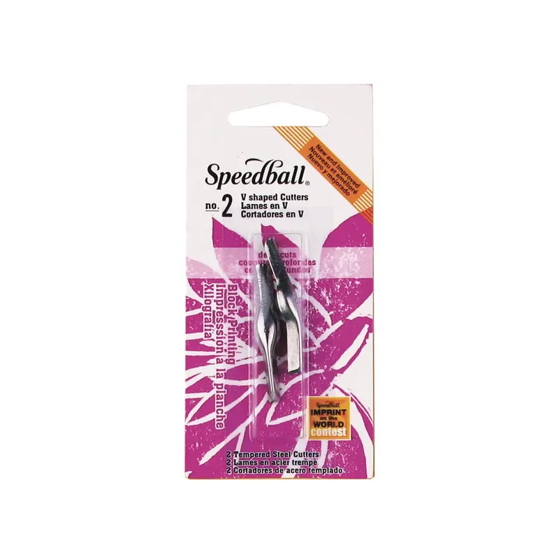 2-Pack Lino Cutters #2 - Sharp V