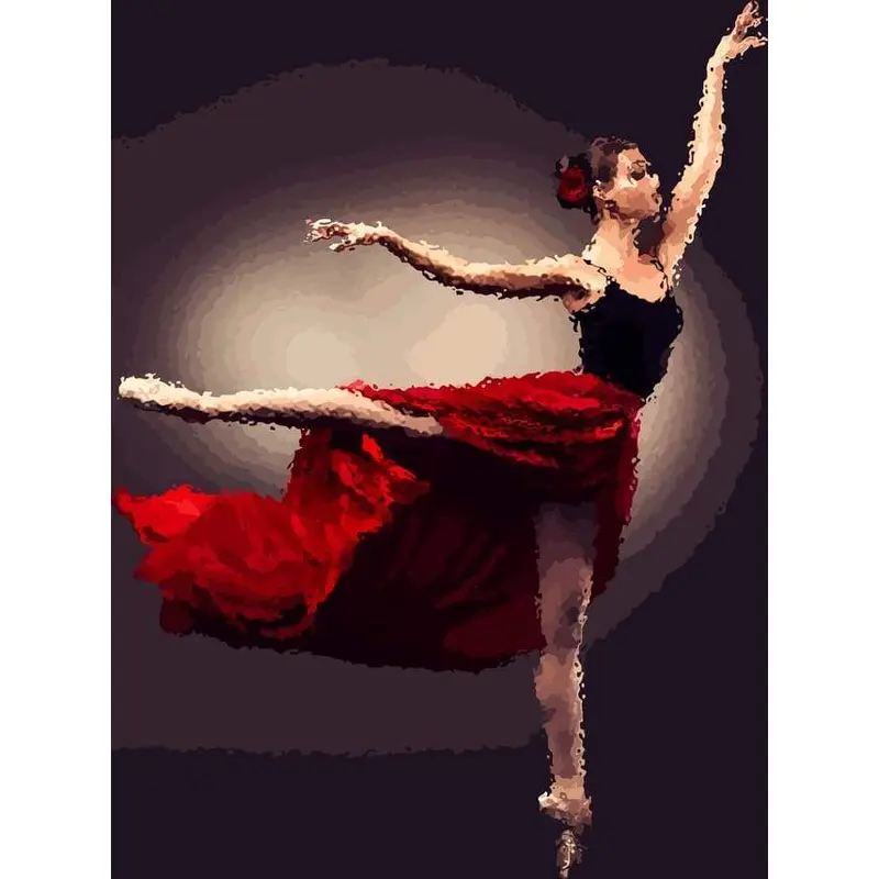 Ballerina with Sansha Pointe Shoes