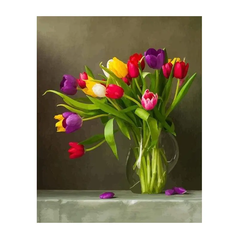 Multicolored Flowers