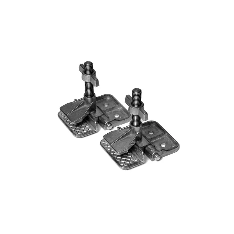 Screenprinting frame hinge and clamp