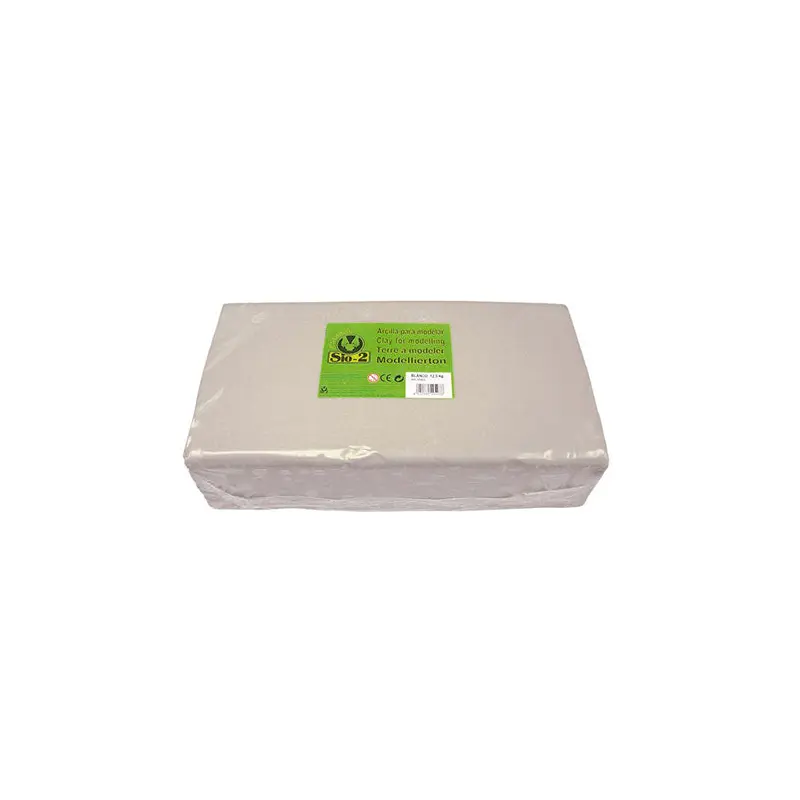 White Pottery Clay - 12.5 kg