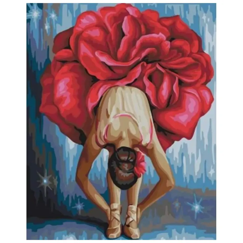 Ballerina Flower Shaped