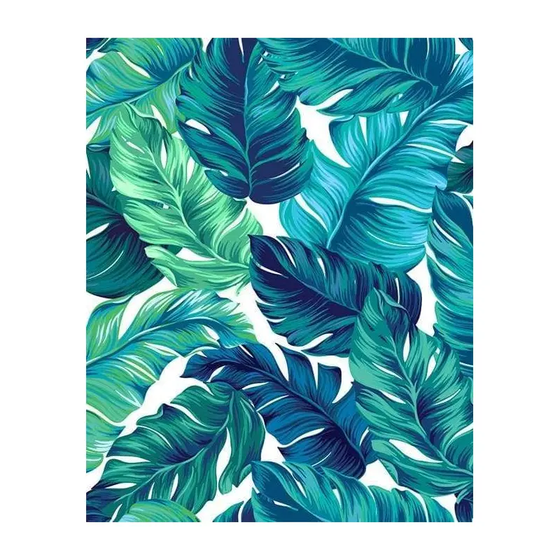 Tropical Green leaves