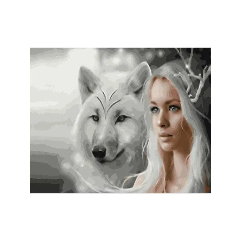 Wolf And Beauty