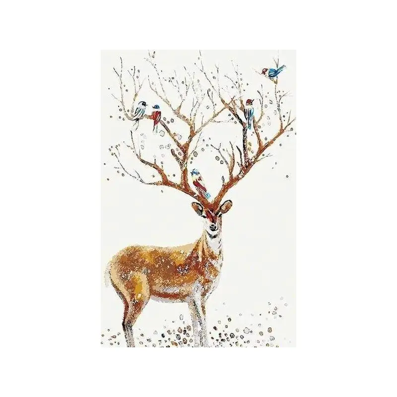 Birds With Deer