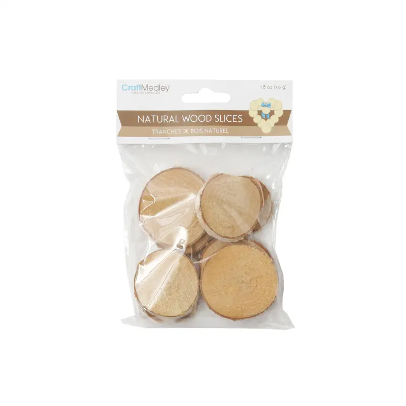 Natural Birch Slices