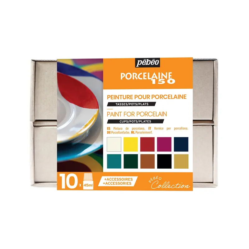 Porcelain 150 Collection Box - 10 x 45 ml