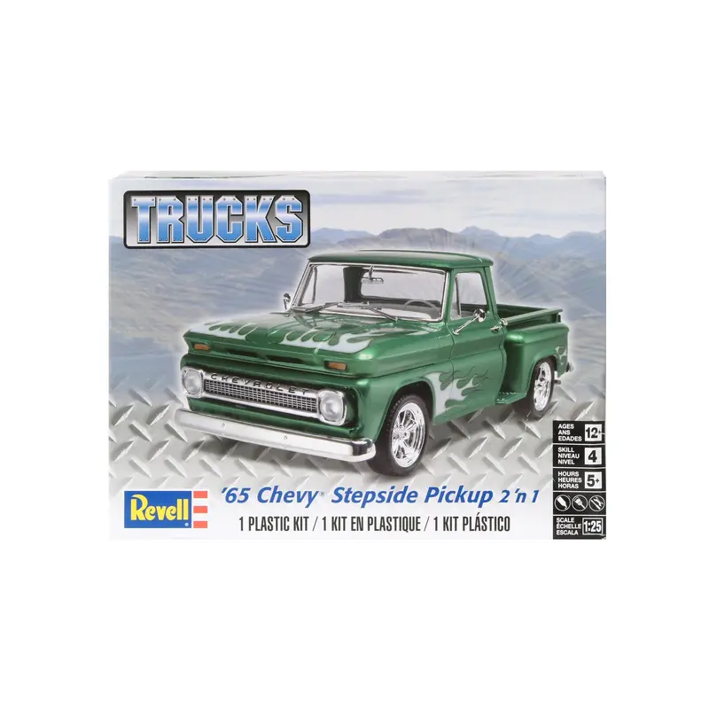 Scale Model 1:25 - '65 Chevy Stepside Pickup 2 'n 1