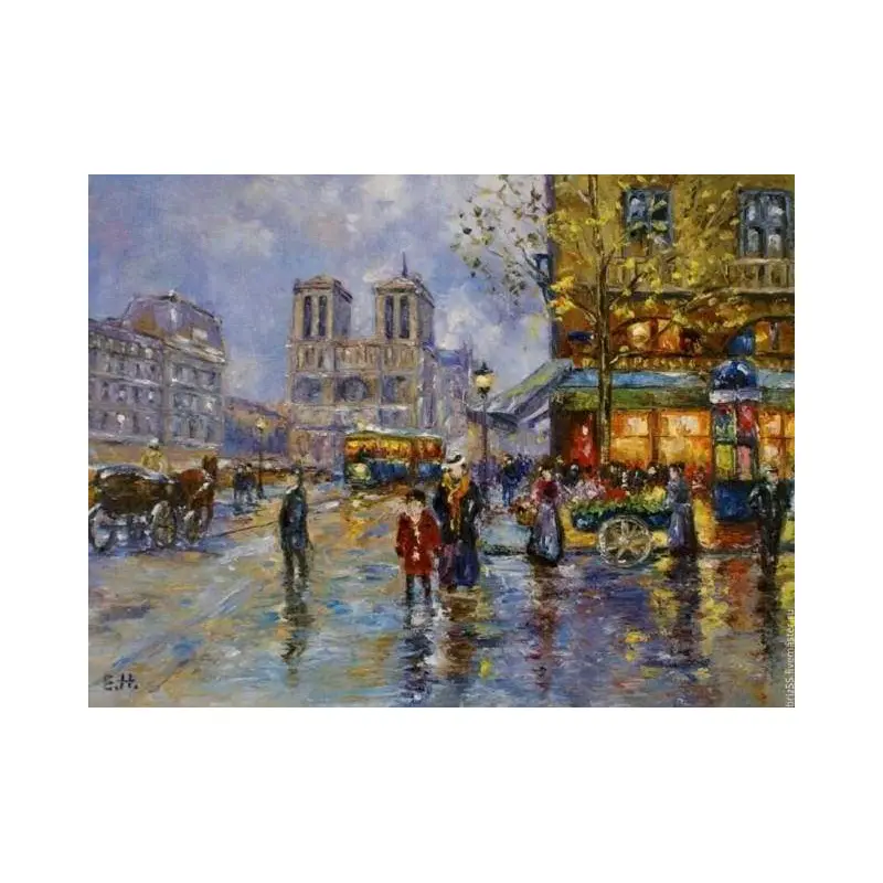 Notre Dame Vintage in Paris