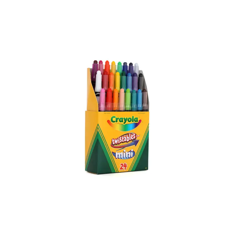 Set of 24 crayons