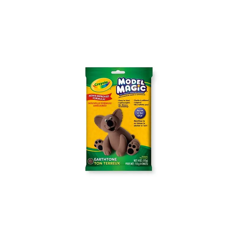 Crayola Model Magic Modeling Clay  Earth Tone
