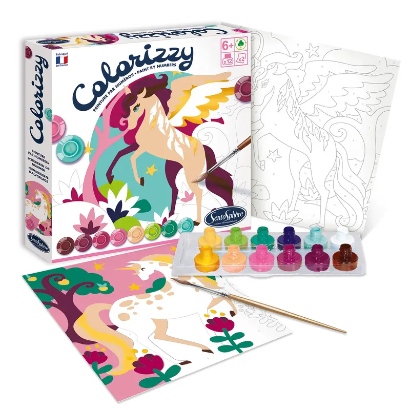 Colorizzy Paint by Numbers - Unicorns