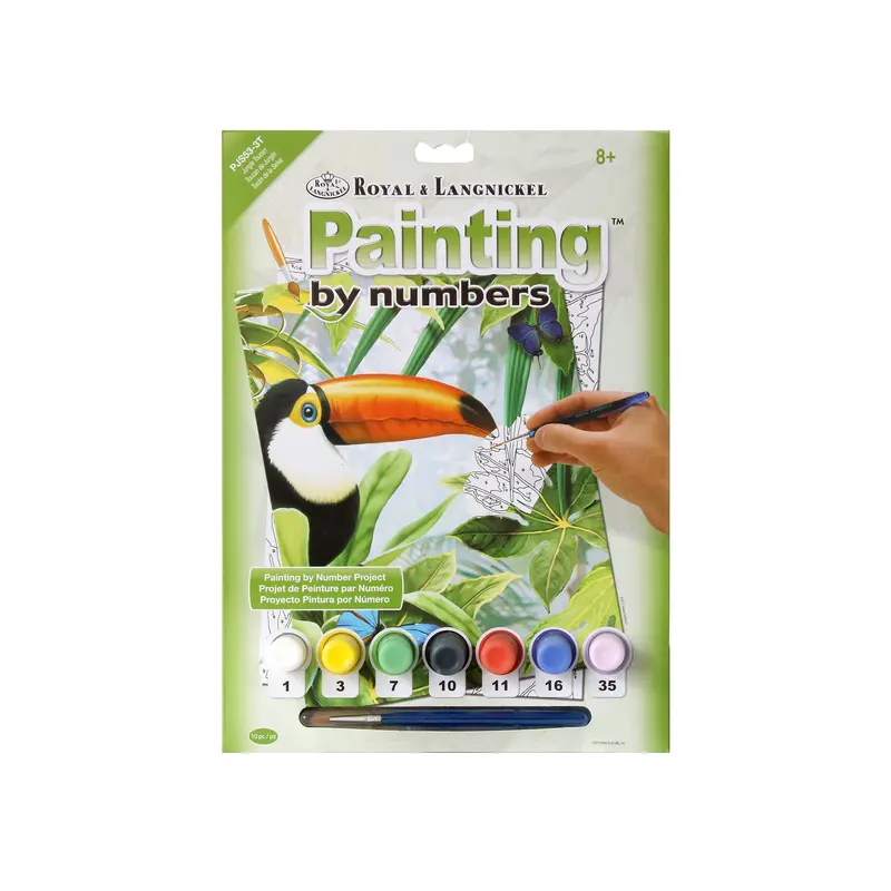 Junior Paint by Numbers  Jungle Toucan