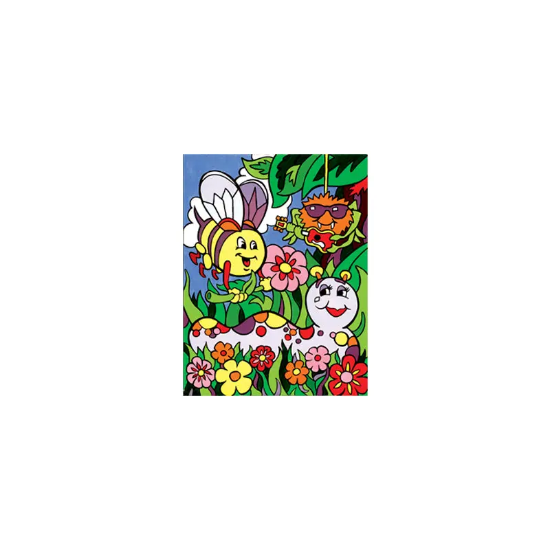 My first Summer bugs paint by Numbers kit