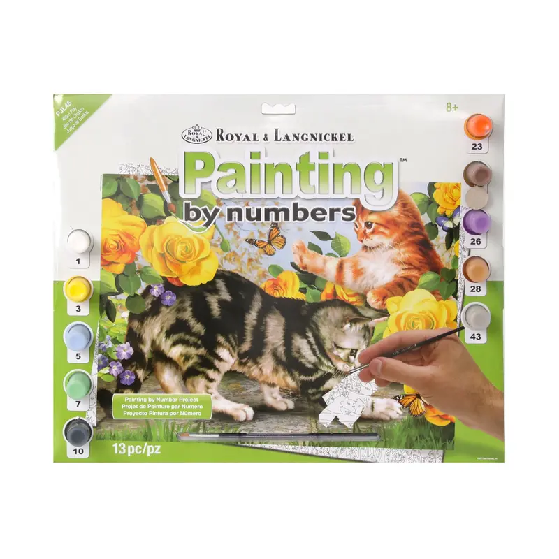 Painting by Numbers  Kitten Play