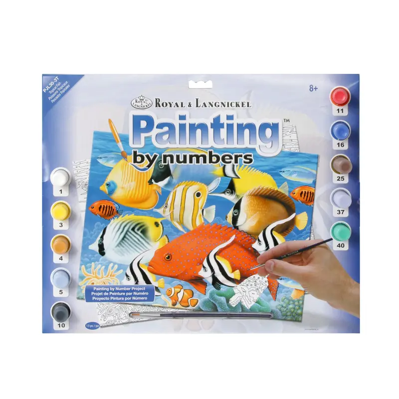 Painting by Numbers  Tropical Fish