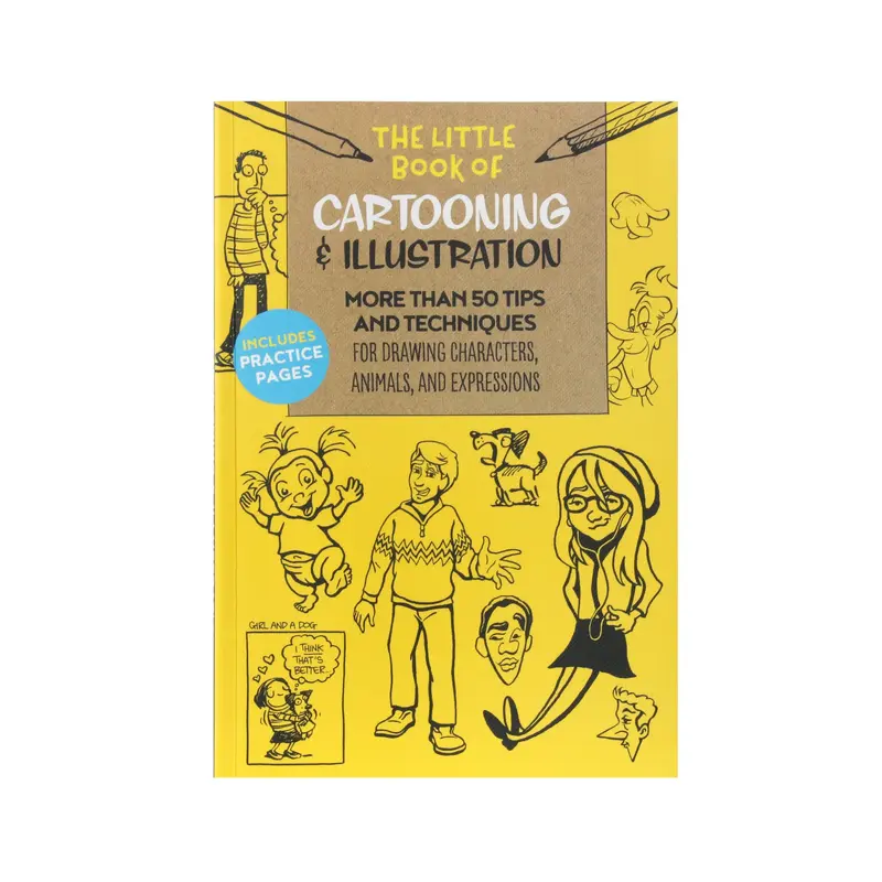 Little Book of Cartooning and Illustration  English book
