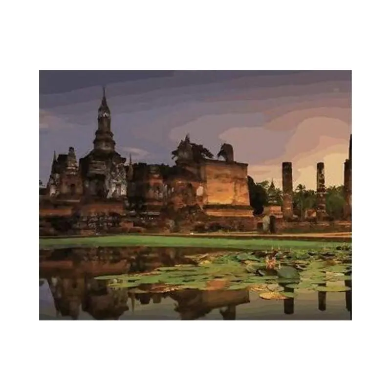 The beautiful landscape