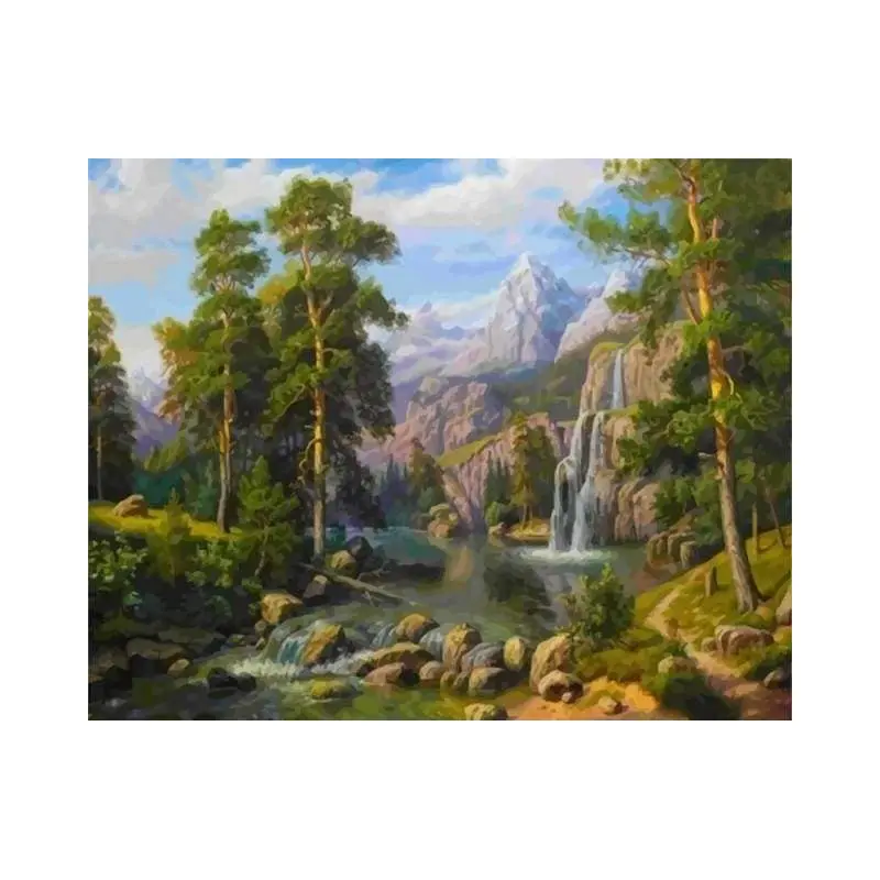 Waterfalls in the forest