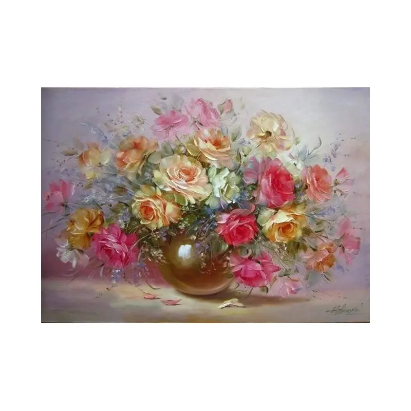 Romantic flowers in a Vase