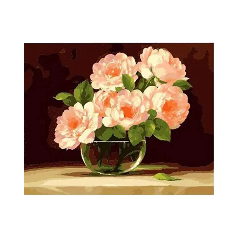 Five Flowers in a Vase