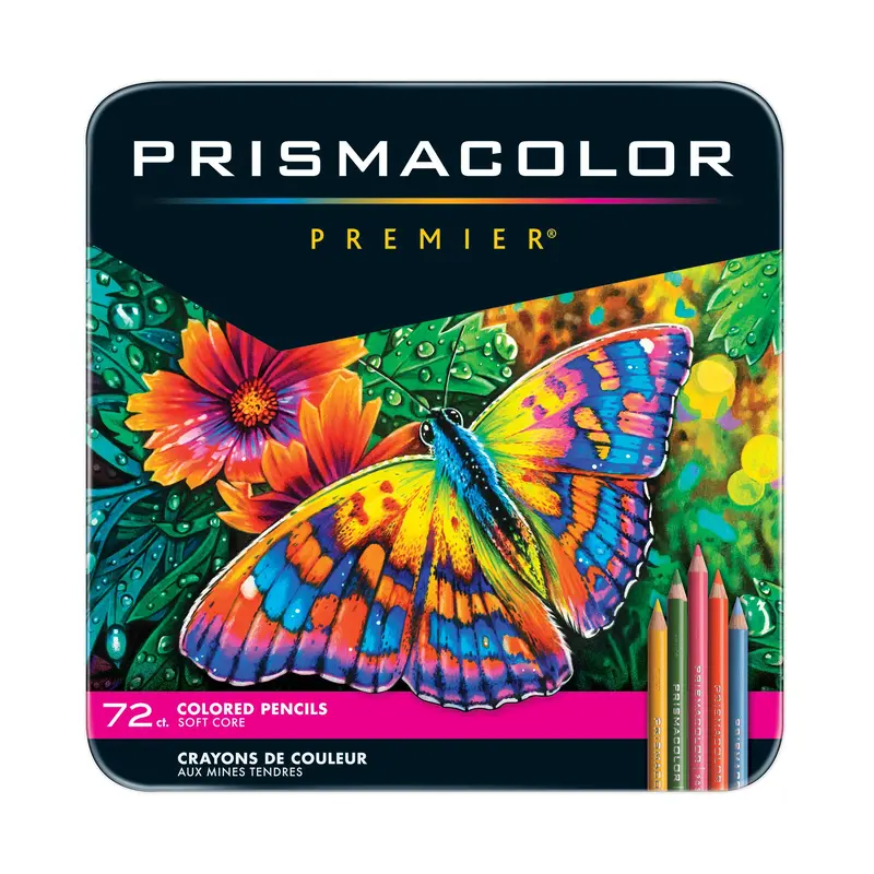 72-Pack Premier Coloured Pencils