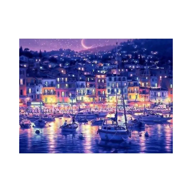 Coastal city at Night