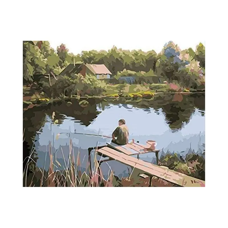 Fisherman on the River